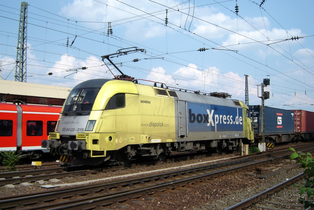 1509-0005-060608.jpg - Dispolok/BoxXpress ES 64 U2 015 / Mannheim Hbf 6.6.2008