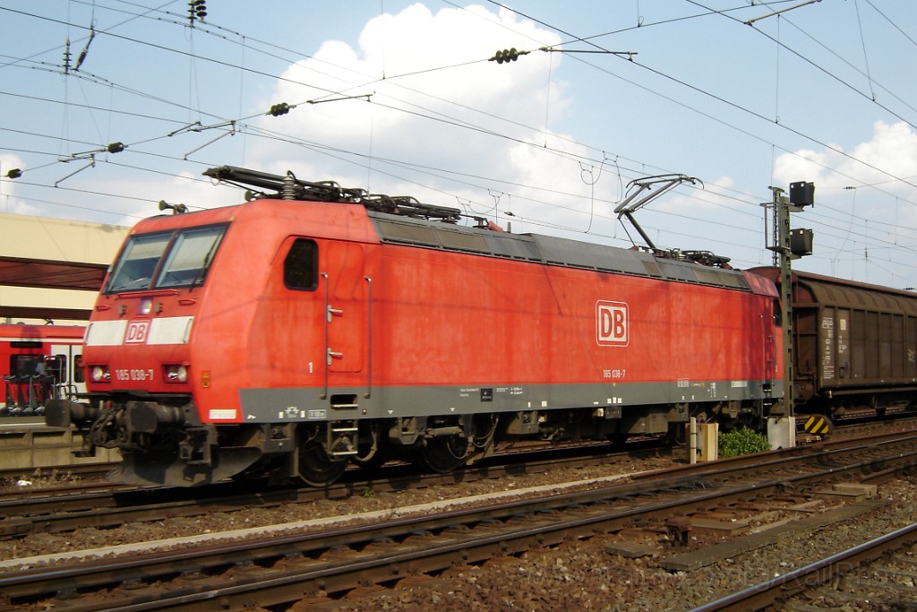 1509-0014-060608.jpg - DBAG 185.038-7 / Mannheim Hbf 6.6.2008