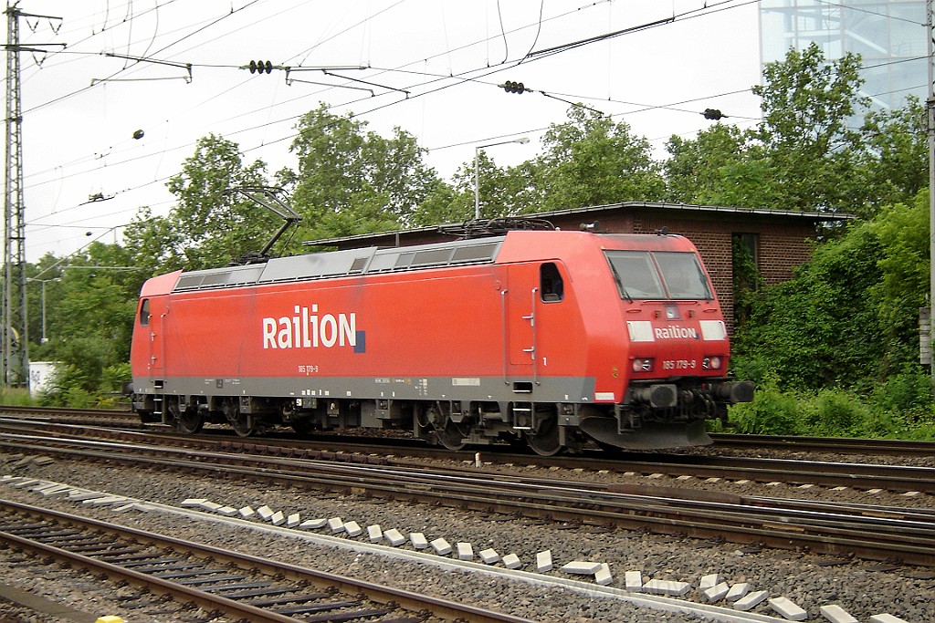 1510-0030-070608.jpg - Railion 185.179-9 / Mannheim Hbf 7.6.2008