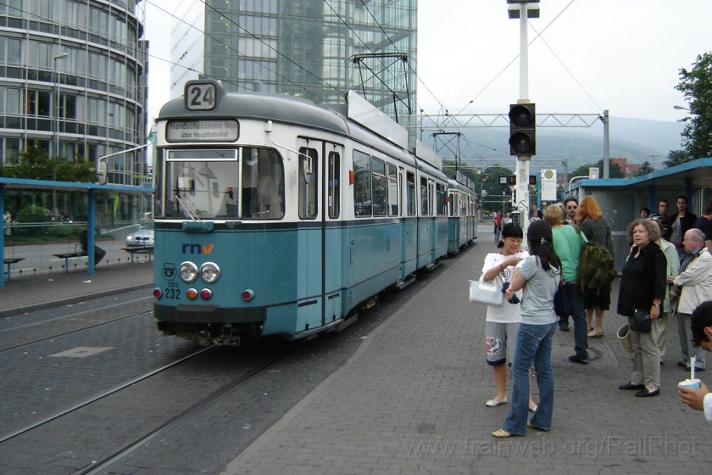 1512-0018-070608.jpg - HSB Tw.232 + 239 / Hauptbahnhof (Heidelberg) 7.6.2008