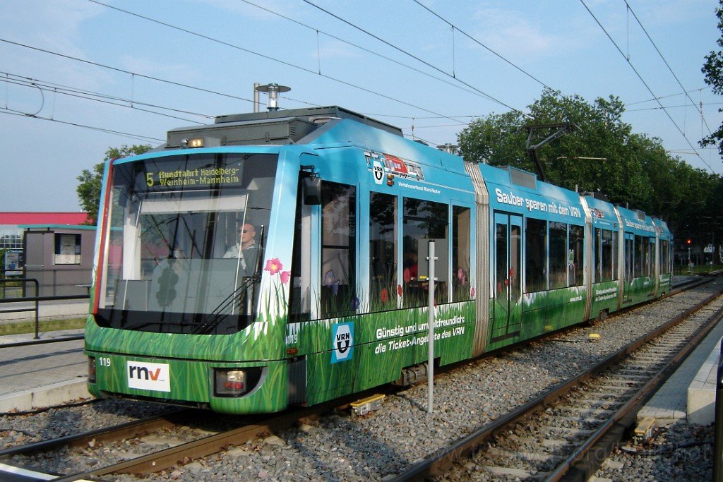1512-0033-080608.jpg - MVV Tw.119 "Verkehrsverbund Rhein-Neckar" / Neuostheim 8.6.2008