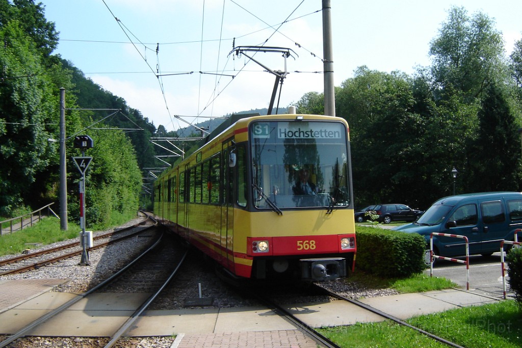 1513-0002-080608.jpg - VBK GT8-80C 568 / Bad Herrenalb 8.6.2008