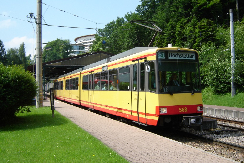 1513-0008-080608.jpg - VBK GT8-80C 568 / Bad Herrenalb 8.6.2008