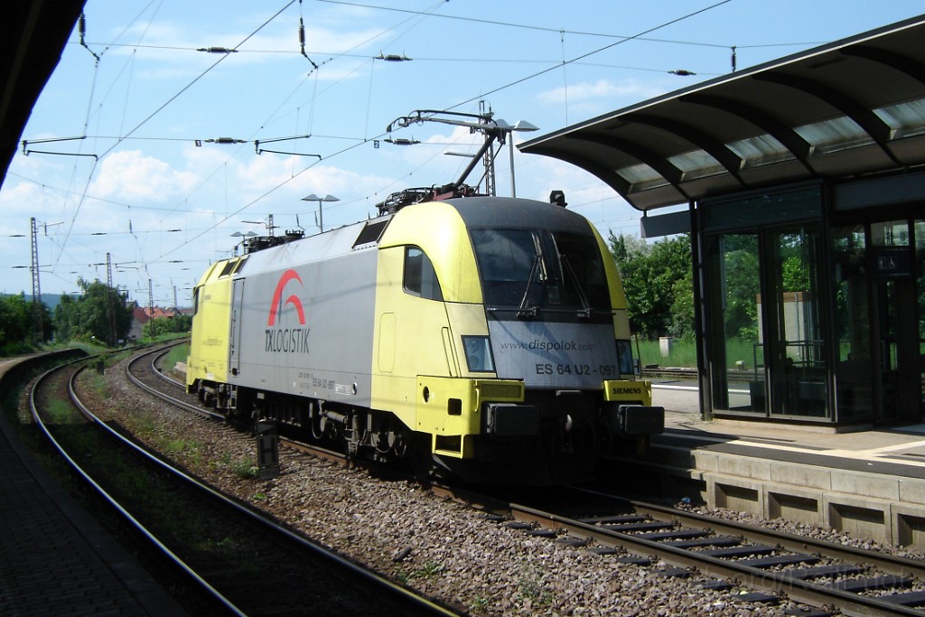 1516-0031-090608.jpg - Dispolok/TX Logistik ES 64 U2 097 / Saarlouis 9.6.2008