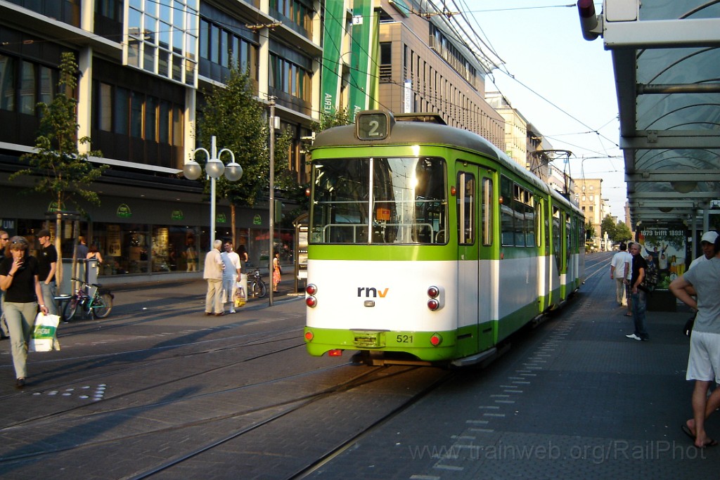1519-0032-100608.jpg - MVV GT8 521 + 522 / Paradeplatz 10.6.2008