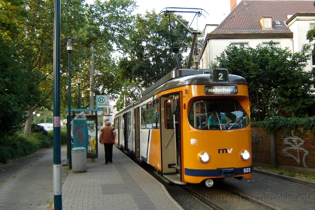 1519-0035-100608.jpg - MVV GT8 522 / Neckarstadt West 10.6.2008