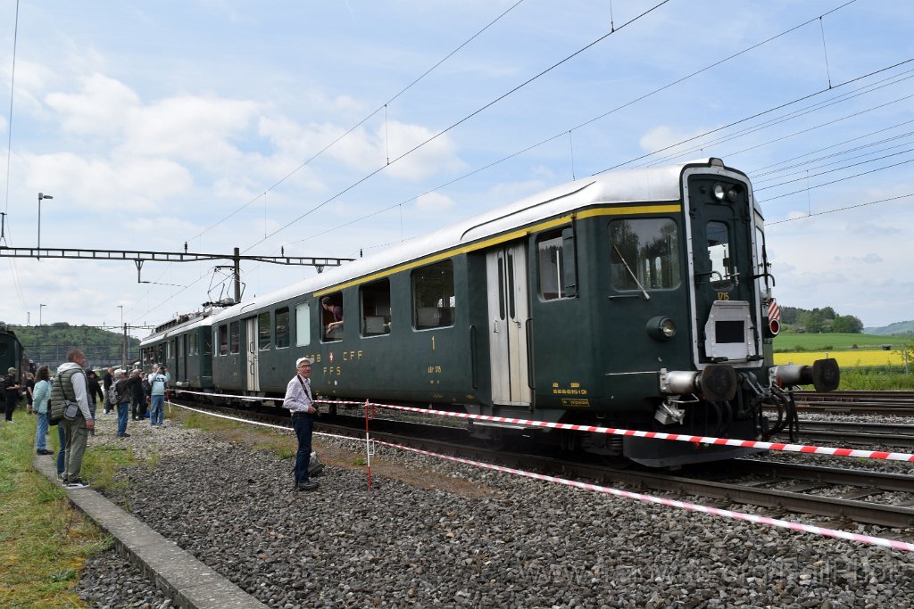 9676-0036-270425.jpg - SBB-CFF BFe 4/4 1643 + ABt 1715 / Etzwilen 27.4.2025
