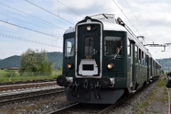 SBB-CFF BFe 4/4 1643 + ABt 1715 / Etzwilen 27.4.2025 9671-0001-270425
