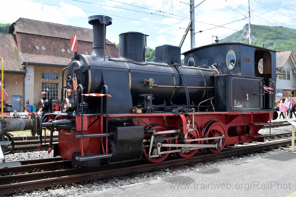 9166-0021-160624.jpg - OeBBH E 3/3 1 ''S'Eis'' / Balsthal 16.6.2024
