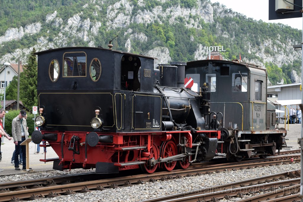 9166-0038-160624.jpg - OeBBH E 3/3 1 ''S'Eis'' + Ce 2/2 103 / Balsthal 16.6.2024