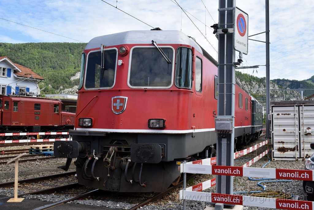9166-0050-160624.jpg - DSF Re 6/6 11604 ''Faido'' / Balsthal 16.6.2024