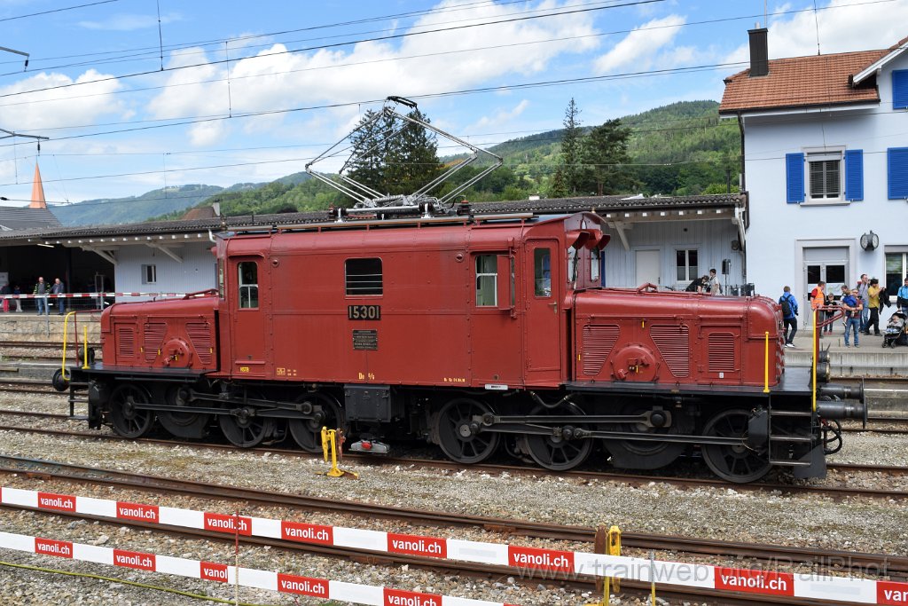 9167-0014-160624.jpg - HSTB De 6/6 15301 / Balsthal 16.6.2024
