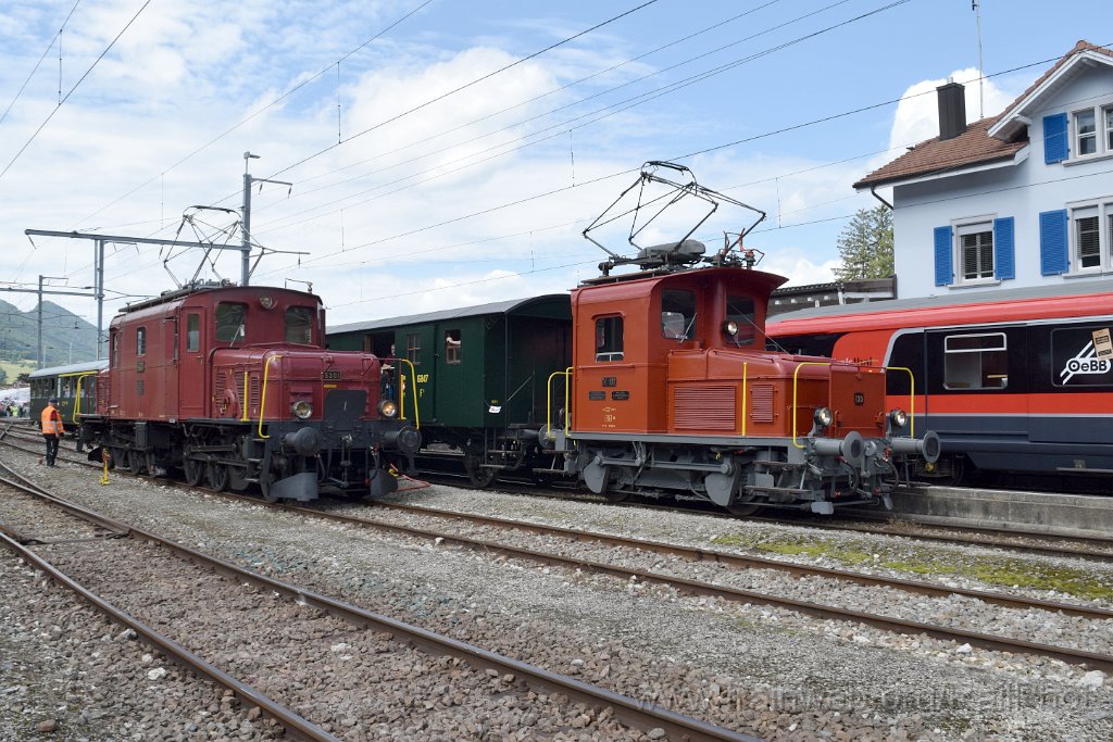 9167-0049-160624.jpg - HSTB De 6/6 15301 + Te''' 130 / Balsthal 16.6.2024