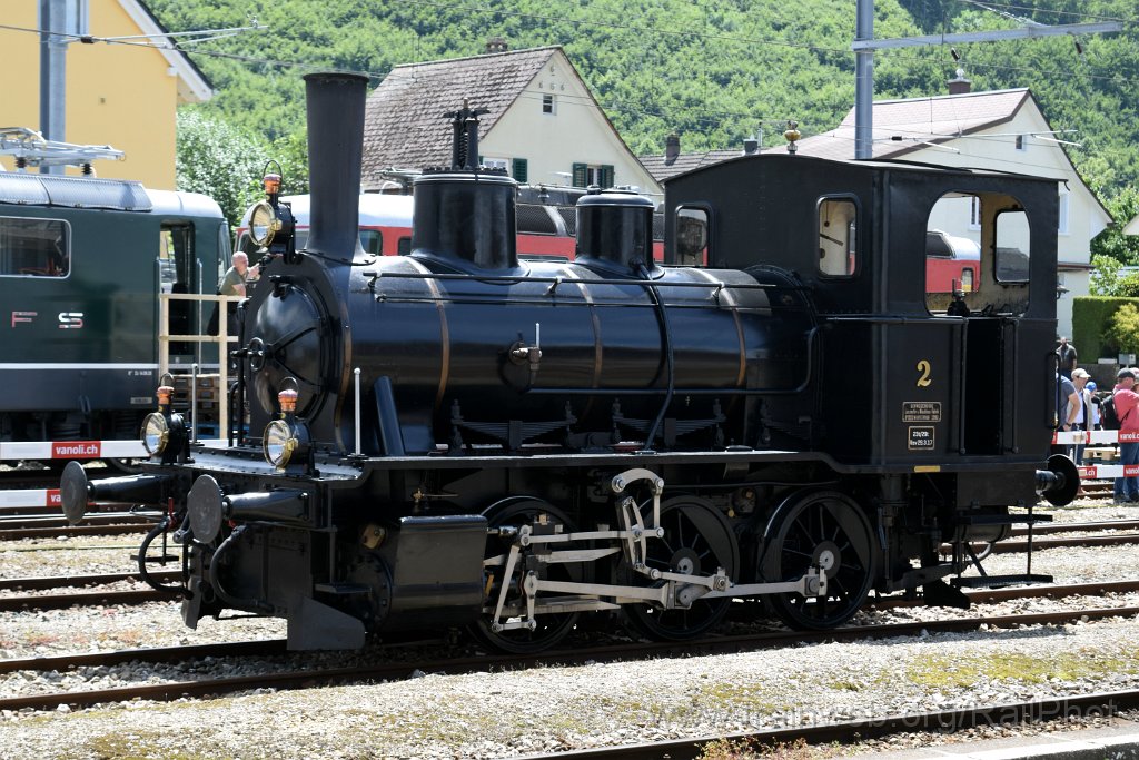 9170-0044-160624.jpg - OeBBH E 3/3 2 ''Chluser Schnägg'' / Balsthal 16.6.2024