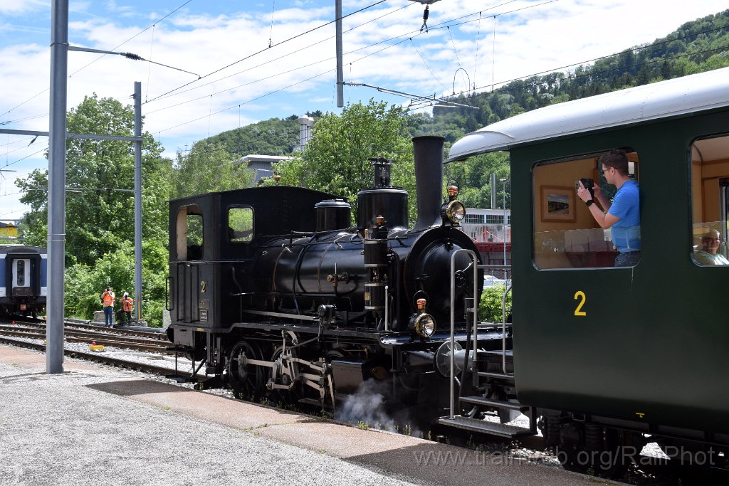 9172-0016-160624.jpg - OeBBH E 3/3 2 ''Chluser Schnägg'' / Klus 16.6.2024