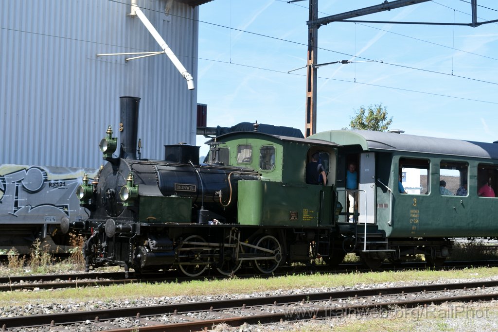 8741-0012-020923.jpg - HSTB E 3/3 3 "Beinwyl" / Hochdorf (Remise) 2.9.2023