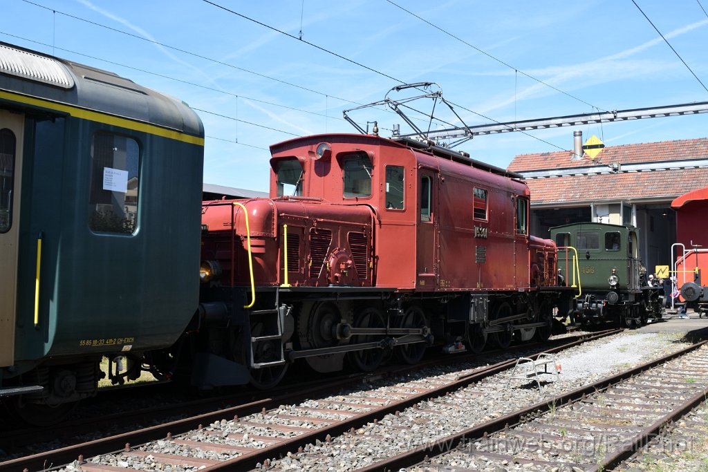 8743-0002-020923.jpg - OeBB De 6/6 15301 / Hochdorf (Remise) 2.9.2023