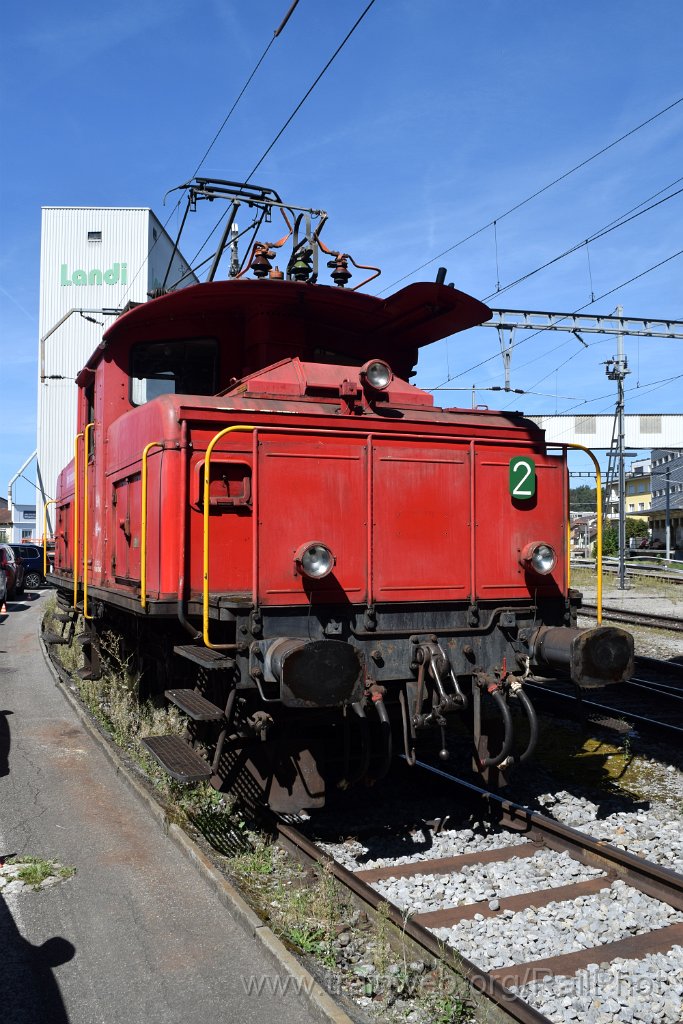 8744-0001-020923.jpg - HSTB Ee 3/3 16383 / Hochdorf (Remise) 2.9.2023