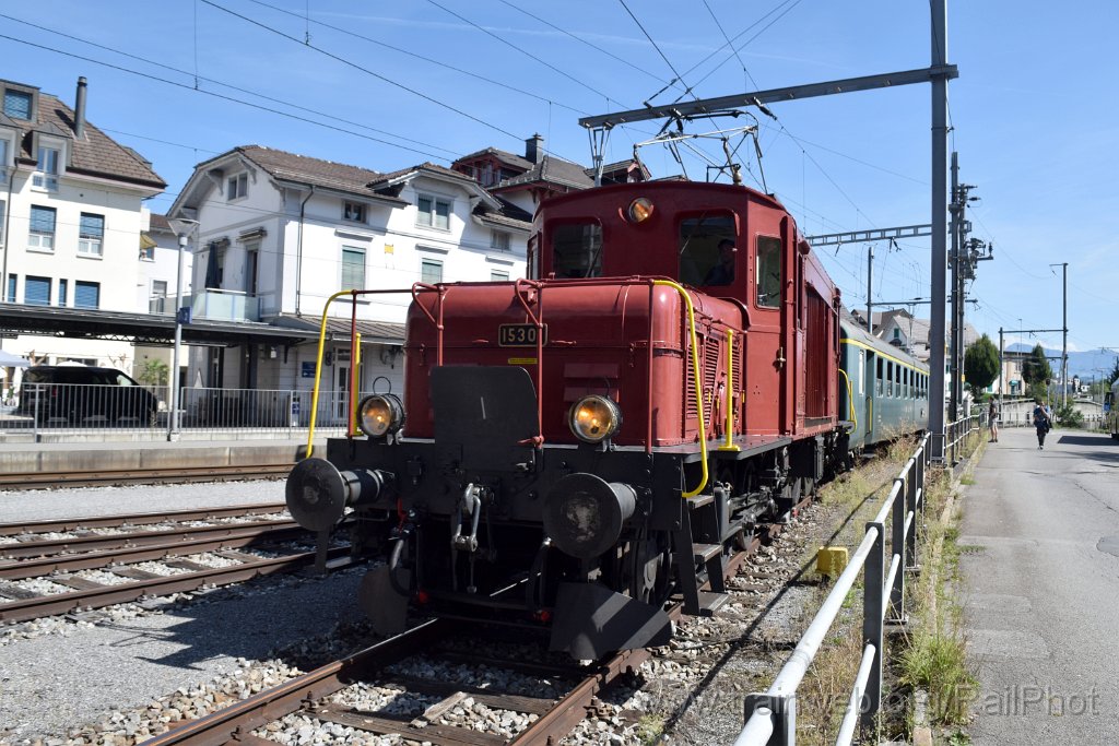 8745-0019-020923.jpg - OeBB De 6/6 15301 + BLS A 801 / Hochdorf 2.9.2023