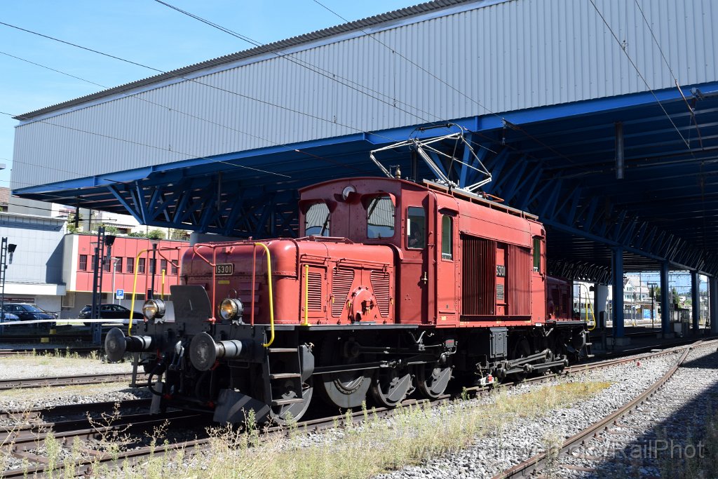 8745-0050-020923.jpg - OeBB De 6/6 15301 / Hochdorf (Remise) 2.9.2023
