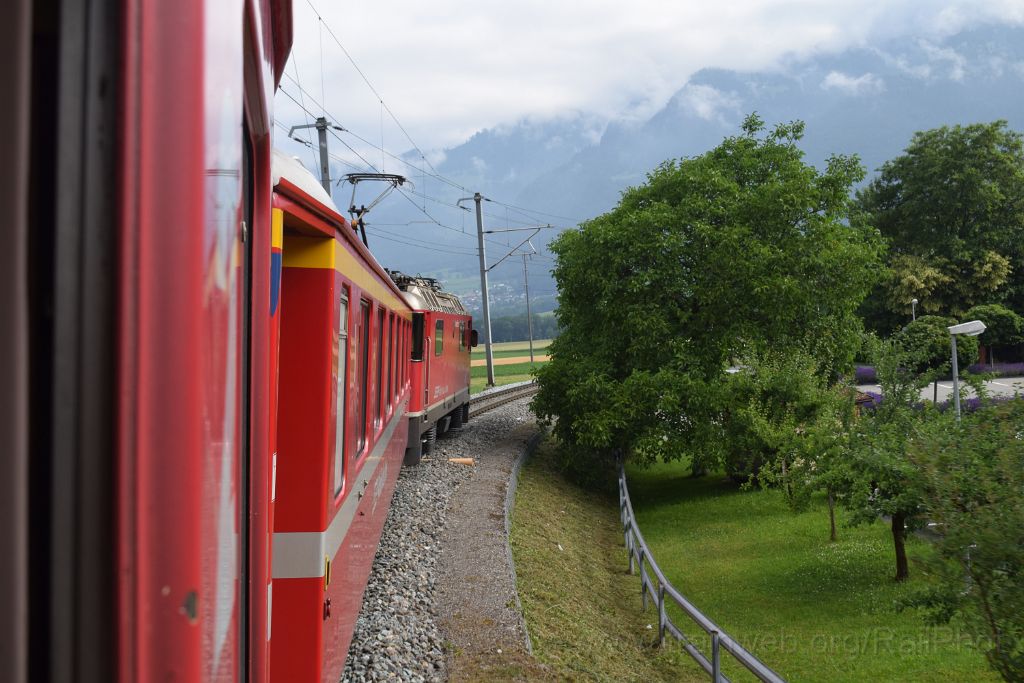 5009-0013-140618.jpg - RhB Ge 4/4" 613 "Domat / Ems" / Landquart 14.6.2018