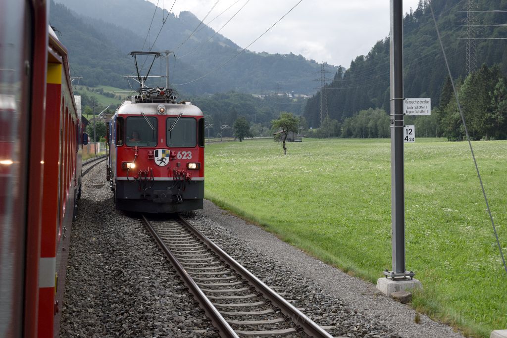 5009-0022-140618.jpg - RhB Ge 4/4" 623 "Bonaduz" / Schiers (Schälleria) 14.6.2018