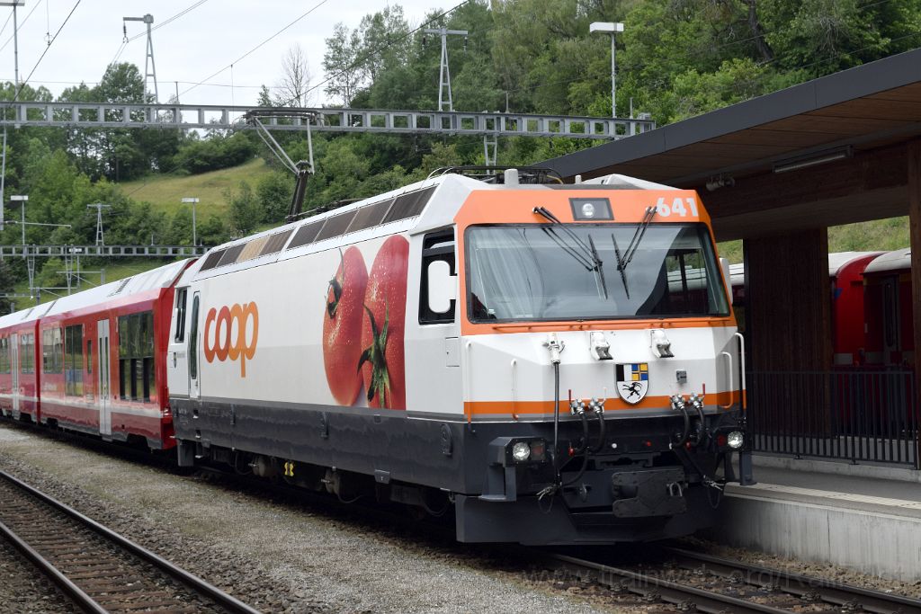 5014-0039-140618.jpg - RhB Ge 4/4''' 641 "Maienfeld" / Filisur 14.6.2018