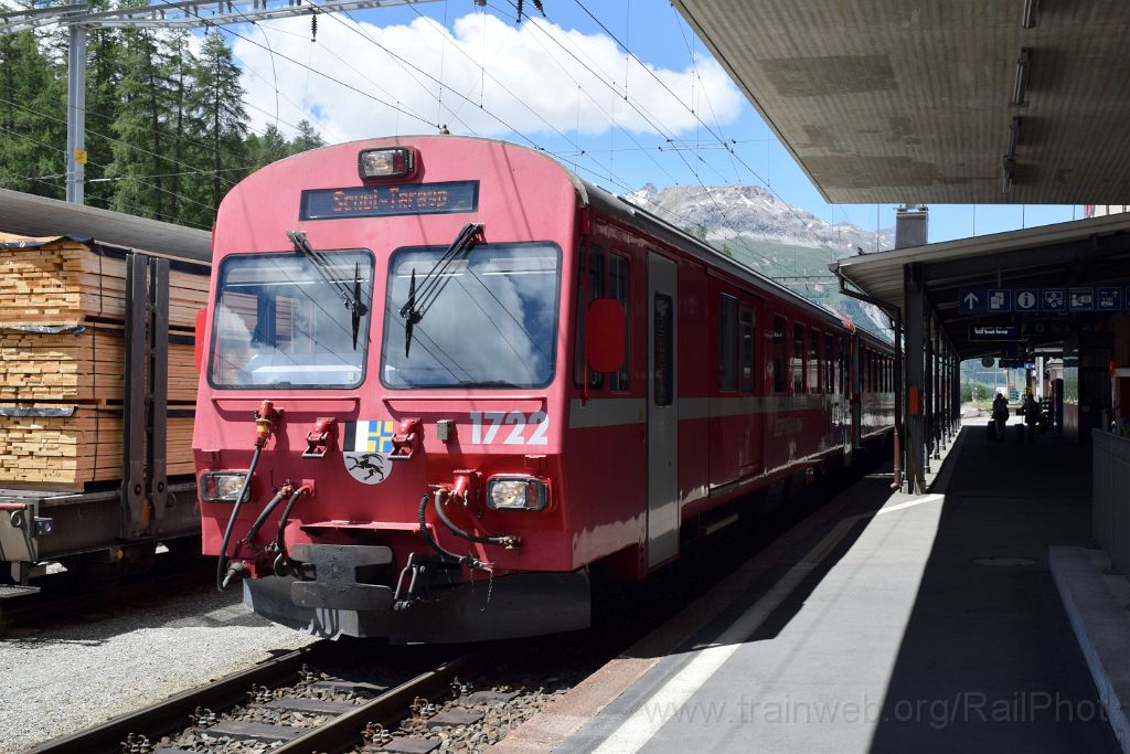 5016-0008-140618.jpg - RhB BDt 1722 / Pontresina 14.6.2018