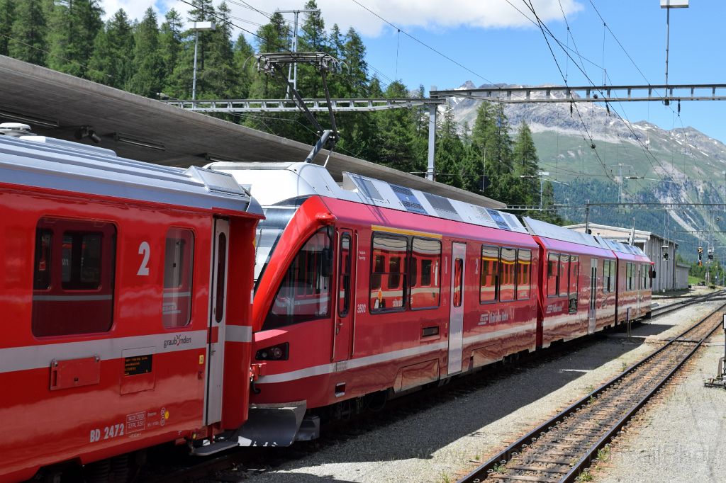 5016-0012-140618.jpg - RhB ABe 8/12 3502 "Friedrich Hennings" / Pontresina 14.6.2018