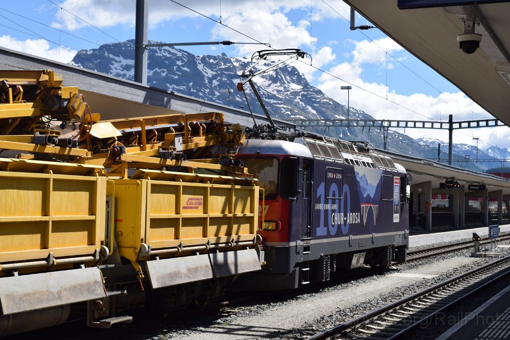 5019-0049-140618.jpg - RhB Ge 4/4" 627 "Reichenau-Tamins" / Samedan 14.6.2018