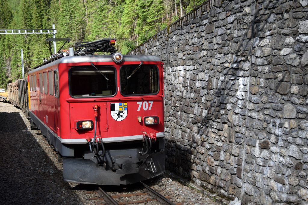 5021-0048-140618.jpg - RhB Ge 6/6" 707 "Scuol" / Muot 14.6.2018