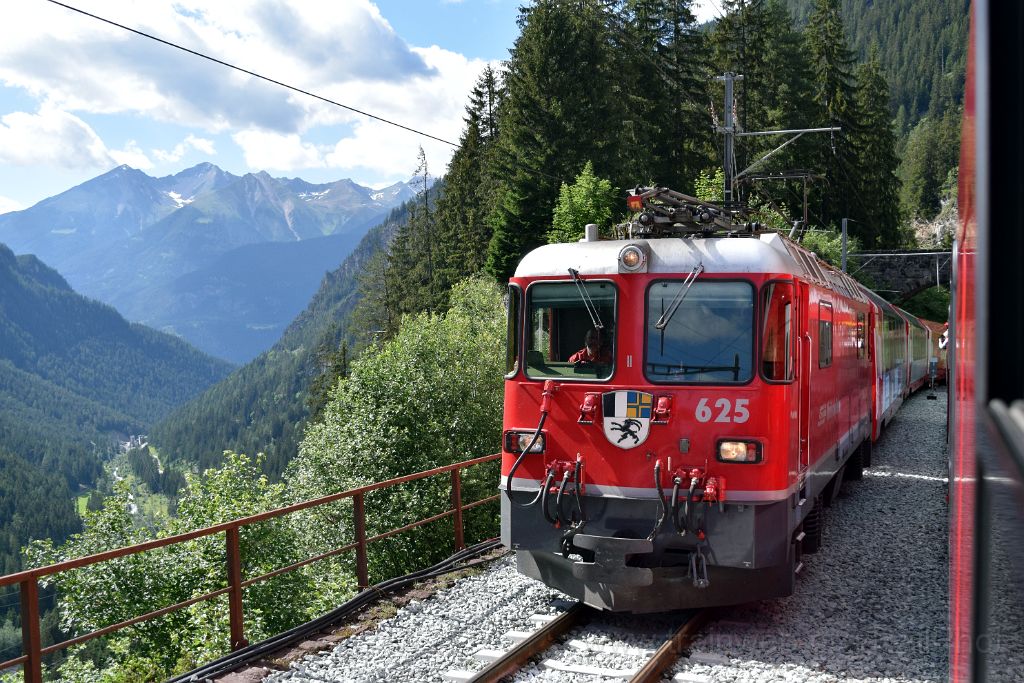 5022-0005-140618.jpg - RhB Ge 4/4" 625 "Küblis" / Stuls / Stugl 14.6.2018
