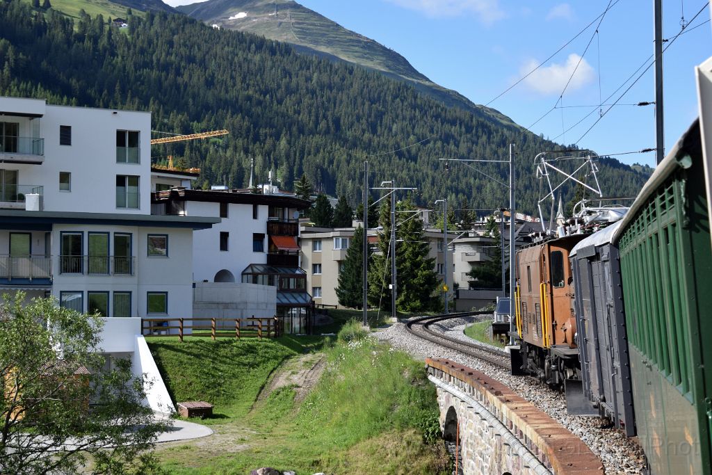 5023-0014-140618.jpg - RhB Ge 6/6' 414 / Davos-Platz (Dammwegbrücke) 14.6.2018