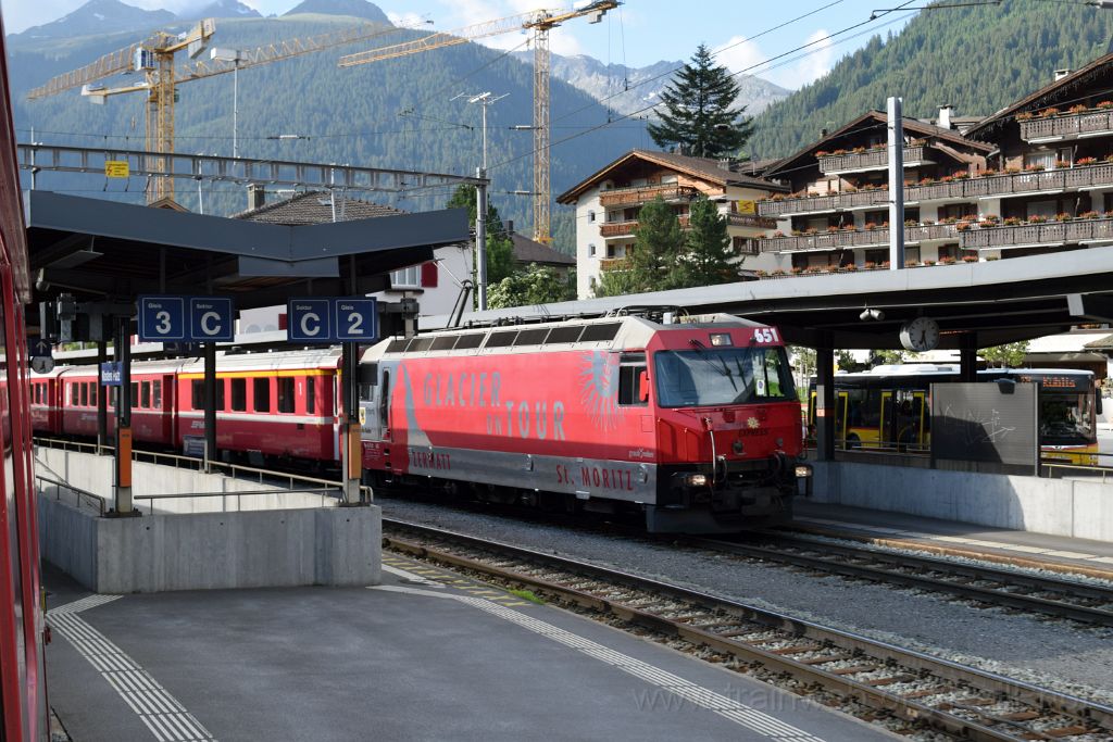 5024-0016-140618.jpg - RhB Ge 4/4''' 651 "Fideris" / Klosters 14.6.2018