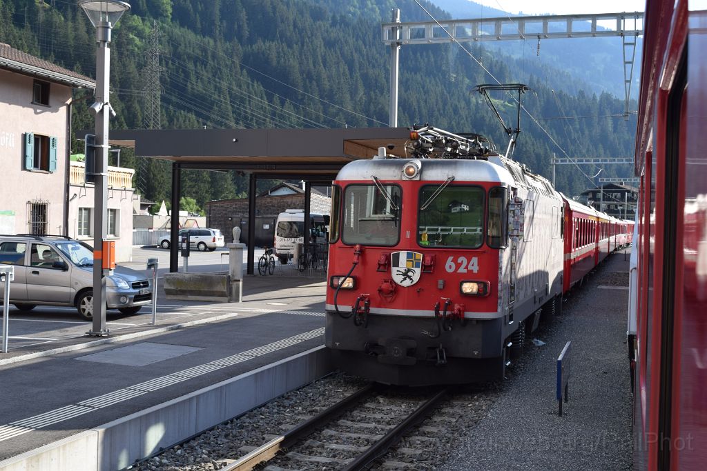 5024-0037-140618.jpg - RhB Ge 4/4" 624 "Celerina / Schlarigna" / Küblis 14.6.2018