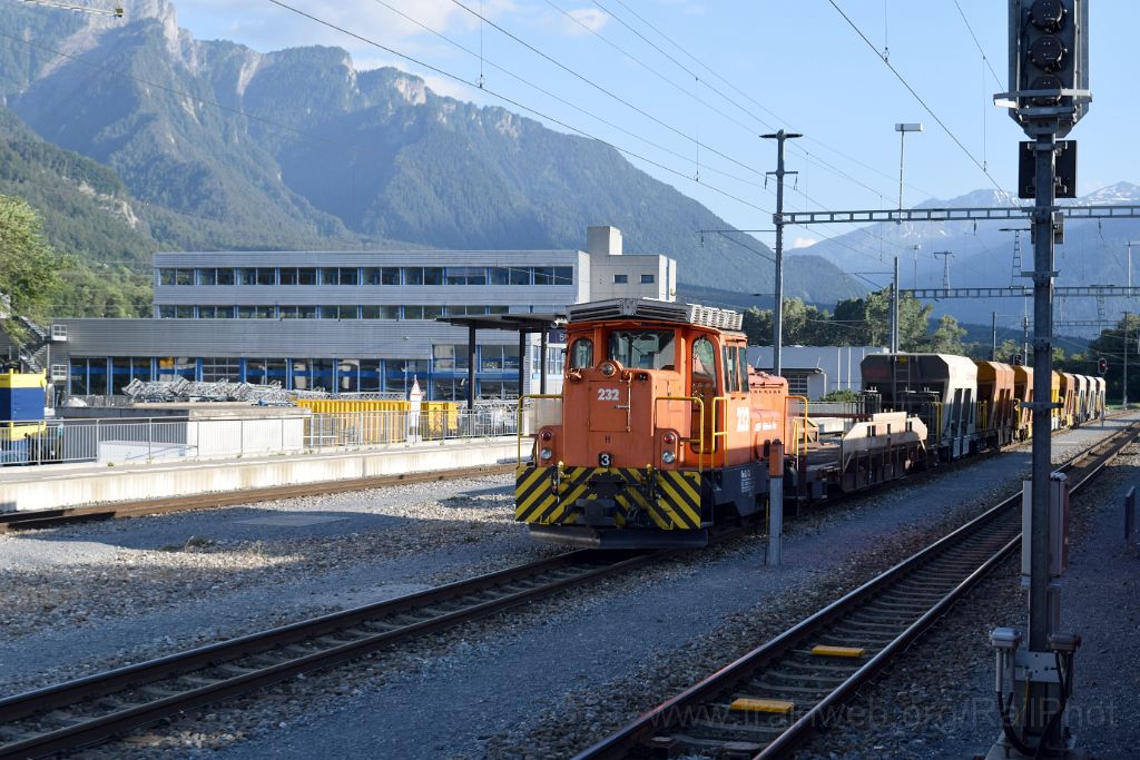 5025-0034-140618.jpg - RhB Gm 3/3 232 / Untervaz-Trimmis 14.6.2018