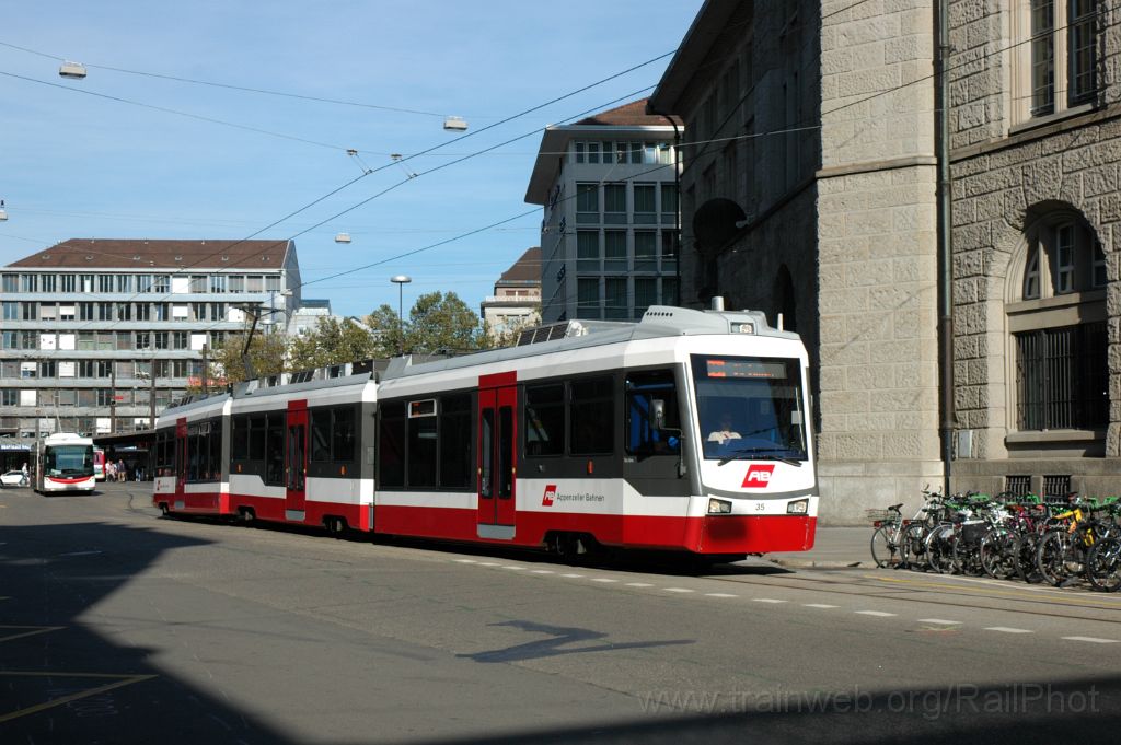 3305-0004-280914.jpg - AB ABe 4/8 35 "Teufen" / St.Gallen 28.9.2014