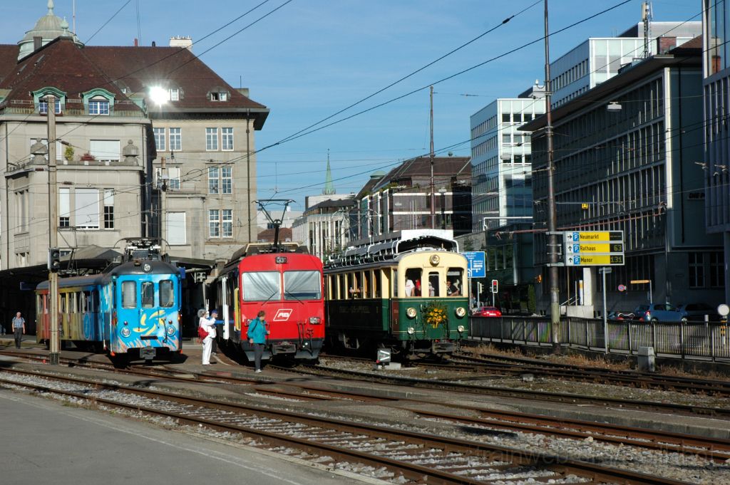 3307-0008-280914.jpg - AB BDeh 4/4 13 + TB BDe 4/4 7 "Ostwind" + SGA BCFeh 4/4 5 / St.Gallen 28.9.2014