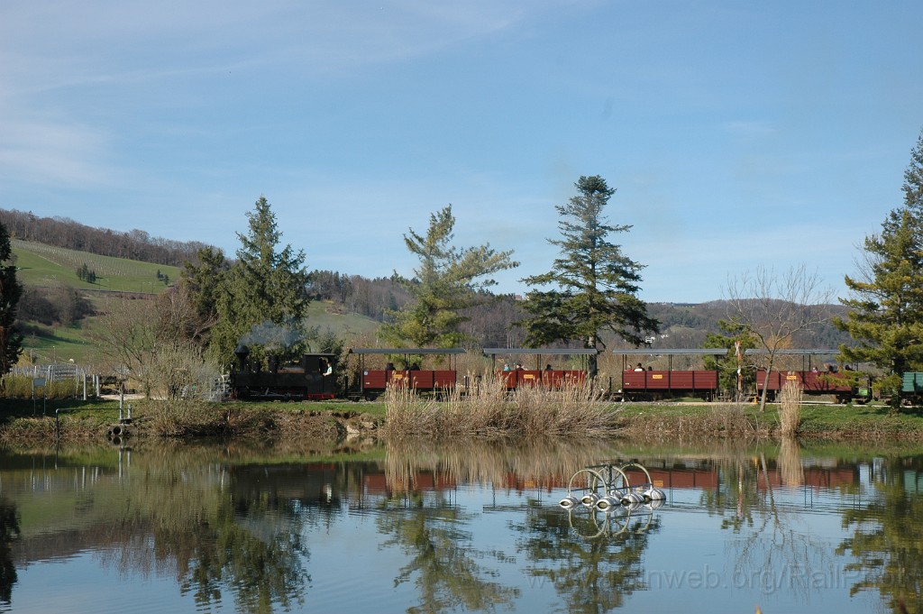 2755-0011-140413.jpg - SchBB G 4/4 7349 "Taxus" / Baumschulsee 14.4.2013