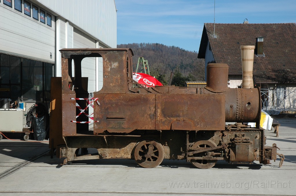 2759-0006-140413.jpg - SchBB G 2/2 1032 "Antracita" / Schinznach 14.4.2013