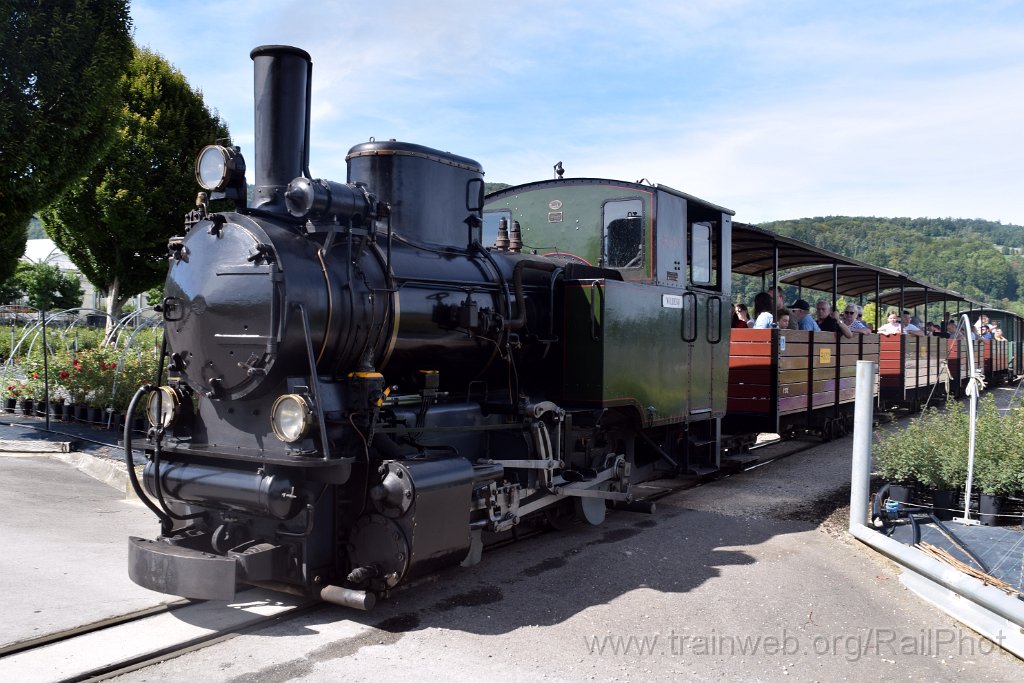 10006-0007-070925.jpg - SchBB G 2/2 3834 "Molly" / Schinznach (Baumschule) 7.9.2025