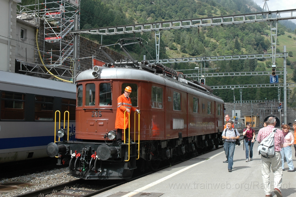 2937-0023-080913.jpg - BLS Ae 6/8 205 / Goppenstein 8.9.2013