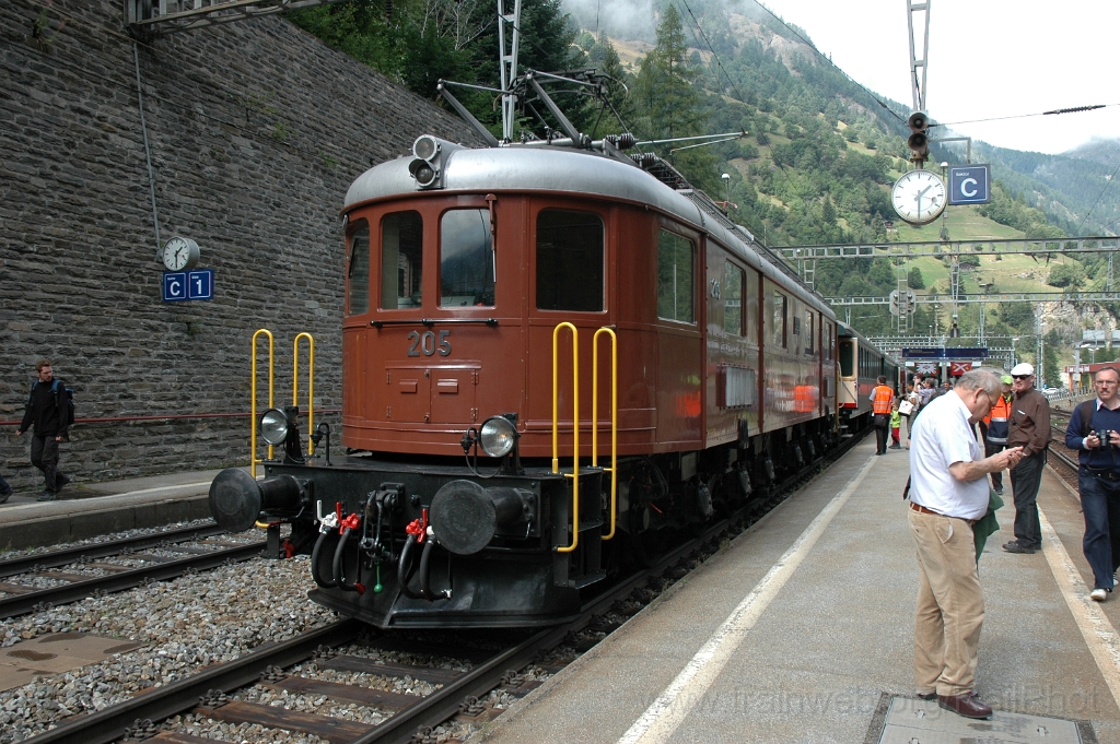 2938-0034-080913.jpg - BLS Ae 6/8 205 / Goppenstein 8.9.2013
