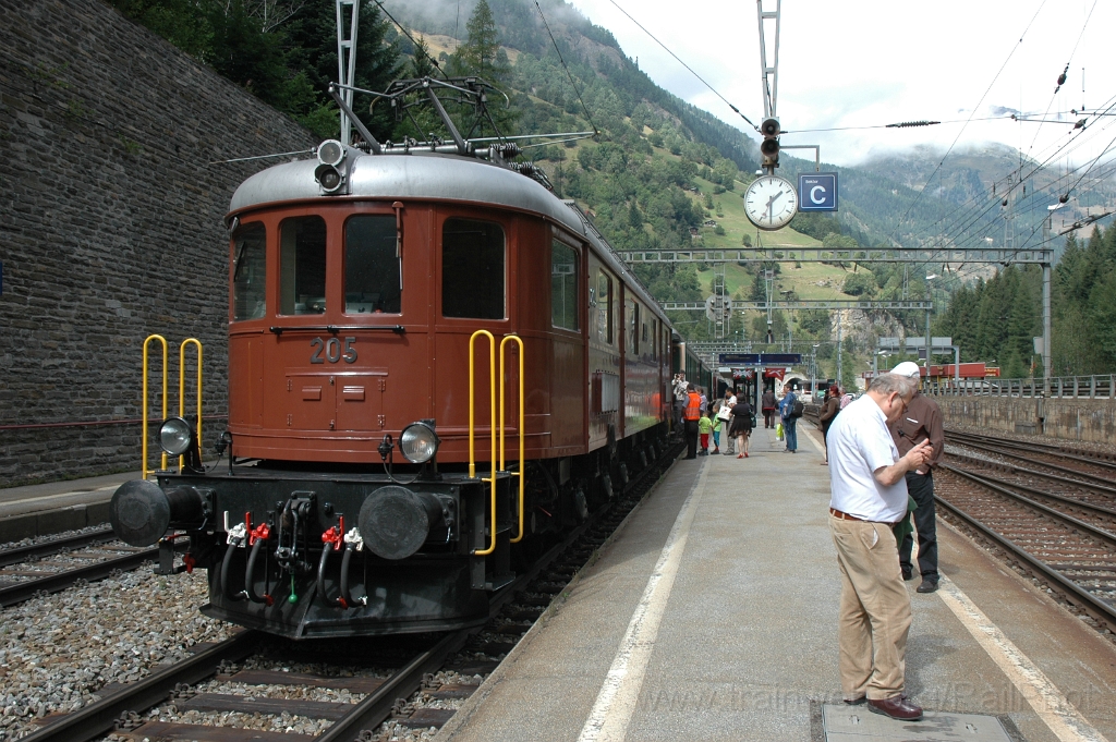 2938-0035-080913.jpg - BLS Ae 6/8 205 / Goppenstein 8.9.2013