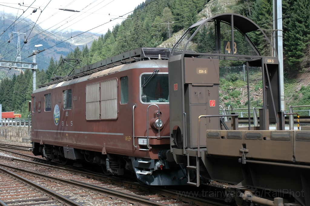2939-0015-080913.jpg - BLS Re 4/4 165 "Moutier" / Goppenstein 8.9.2013
