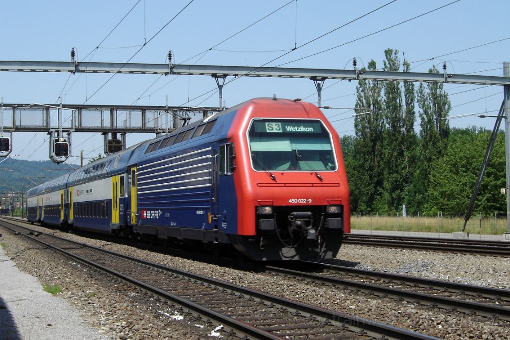 1194-0041-250606.jpg - SBB-CFF Re 450.022-9 "Richterswil" / Glanzenberg 25.6.2006