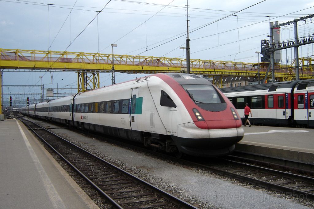 1196-0026-250606.jpg - SBB-CFF ICN RABDe 500.010-4 "Robert Walser" / Zürich HB 25.6.2006