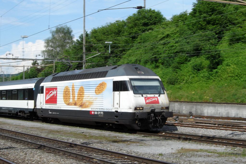 1197-0037-290606.jpg - SBB-CFF Re 460.021-9 "Kambly 2" / Effretikon 29.6.2006