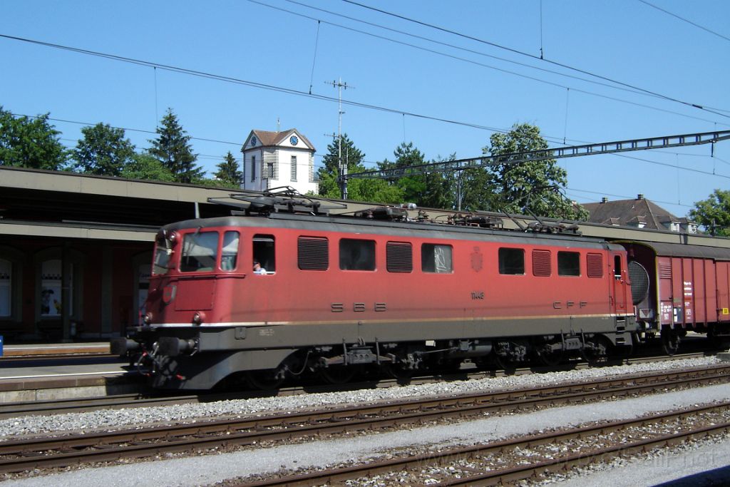 1199-0033-300606.jpg - SBB-CFF Ae 6/6 11448 "Sion" / Wohlen 30.6.2006