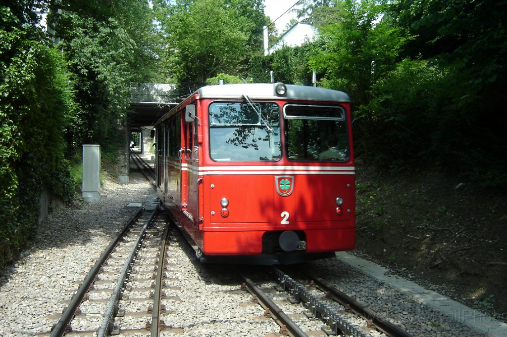 1200-0050-080706.jpg - Dolderbahn Bhe 2/2 2 / Kreuzung Dolderbahn 8.7.2006